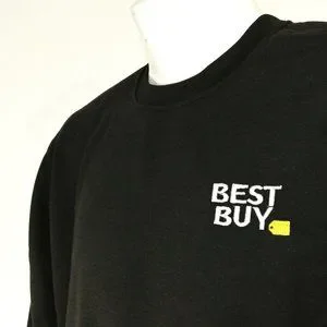 Best Buy Shirts Best Buy Electronics Store Employee Uniform Black Sweatshirt New Size S Small Poshmark
